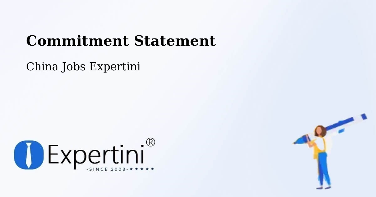 Corporate Commitment – Yinchuan - China Jobs Expertini
