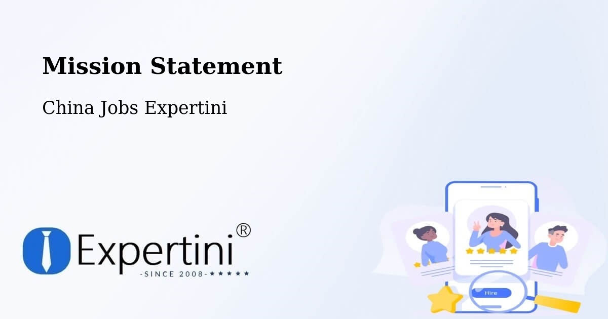 Corporate Mission – Yinchuan - China Jobs Expertini